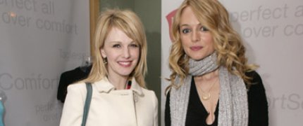 Errrr... so... ladies... Yes, I'm a film-maker. My latest work? I'm currently working a new idea which I would love you both to star in... Minimal cast and crew... Location? My hotel room When? How about tonight? What you're wearing is fine to start off with... kari_feinstein_002