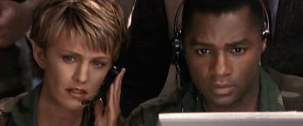 Two pepperonis? Sir, this is a military base not a pizza parlour. pwog_s01e15_104