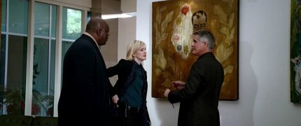 You're under arrest - What for? - Fraud, this is not art Cold_Case_S03E13_lilly_043